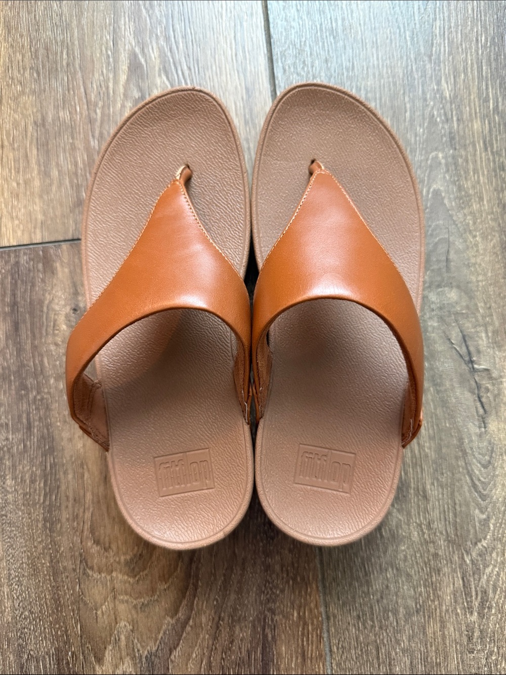 Fitflop Light Tan Leather Sandals